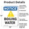 Signmission Boiling Water, 10 in W x Rectangle, Aluminum OS-2PACK-NS-A-1014-V-10377 - alternate 7